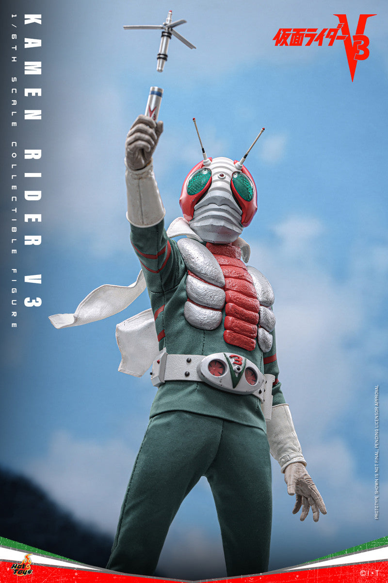 Hot Toys TMS162 幪面超人3號 Kamen Rider V3 1/6 Figure 普通版