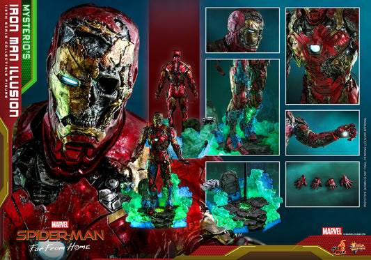 Hot Toys MMS580 Mysterio's Iron Man Illusion Spider-Man: Far From Home 蜘蛛俠: 決戰千里