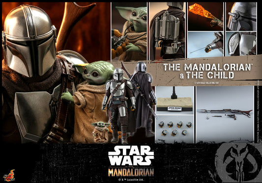 Hot Toys TMS014《The Mandalorian》The Mandalorian and The Child 1/6th Scale Collectible Set