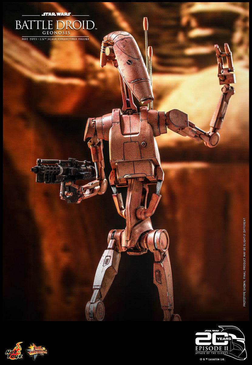 Hot Toys MMS649 Star Wars Episode II : Attack of The Clones 星球大戰：複製人侵略 1/6 Battle Droid Geonosis figure