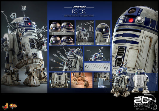 Hot Toys MMS651 Star Wars Episode II : Attack of The Clones 星球大戰：複製人侵略 1/6 R2-D2 figure