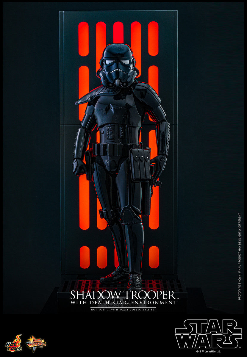 Hot Toys MMS737 Star Wars 1/6 Shadow Trooper with Death Star Environment Collectible Set 星球大戰 黑兵