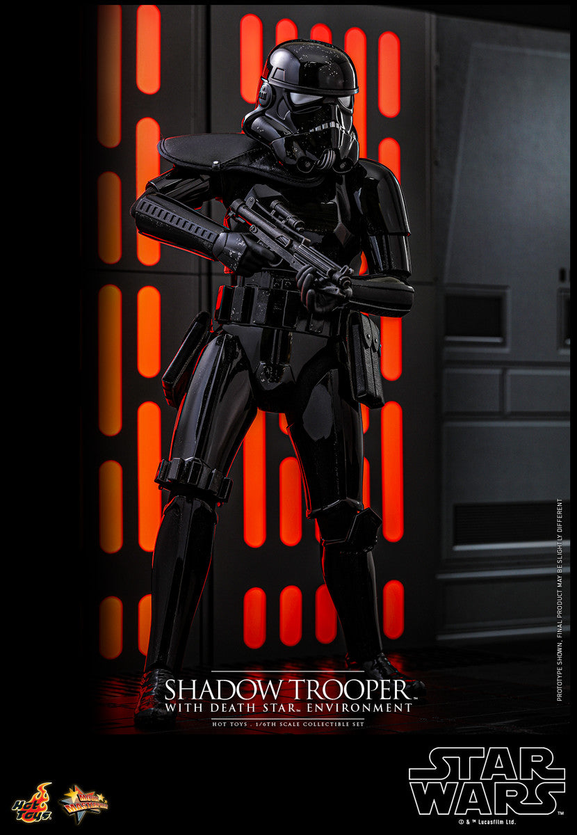 Hot Toys MMS737 Star Wars 1/6 Shadow Trooper with Death Star Environment Collectible Set 星球大戰 黑兵