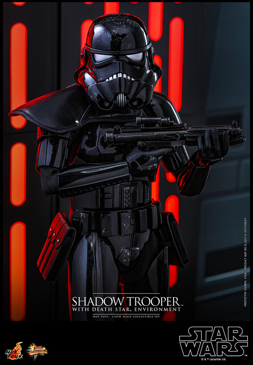 Hot Toys MMS737 Star Wars 1/6 Shadow Trooper with Death Star Environment Collectible Set 星球大戰 黑兵