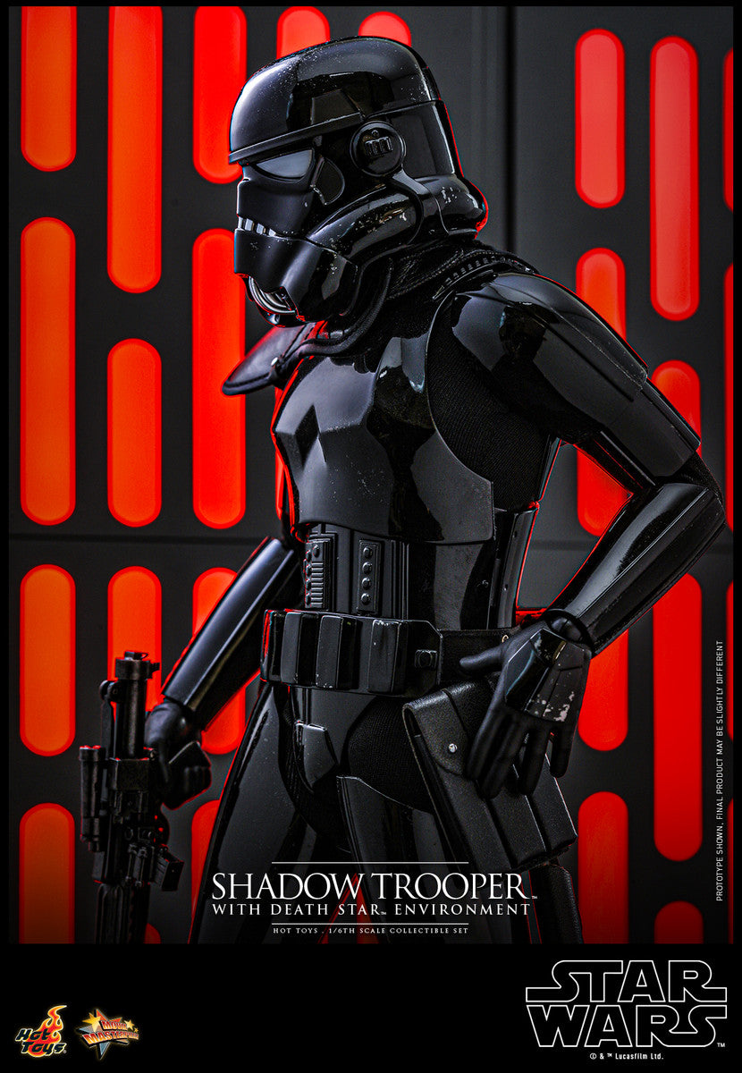Hot Toys MMS737 Star Wars 1/6 Shadow Trooper with Death Star Environment Collectible Set 星球大戰 黑兵
