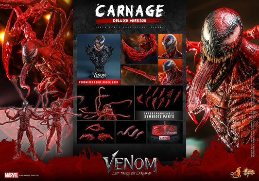 Hot Toys MMS620 Venom: Let There Be Carnage 1/6 Carnage Figure (Deluxe Version 豪華版)