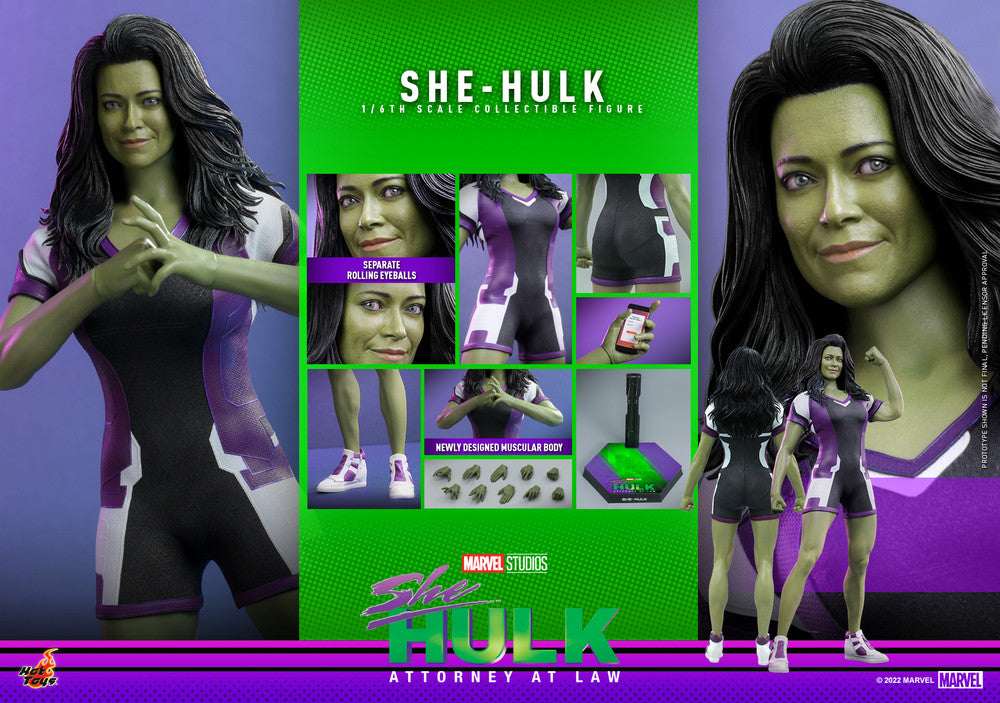 Hot Toys TMS093 女浩克 She-Hulk: Attorney At Law 1/6 Figure
