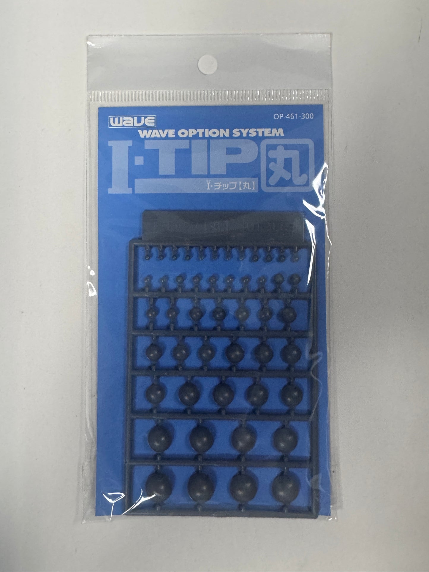 Wave I-Tip [Round & Trapezoid] 模型改造專用突出蓋 [圓形 & 台形] OP-461 & OP-462