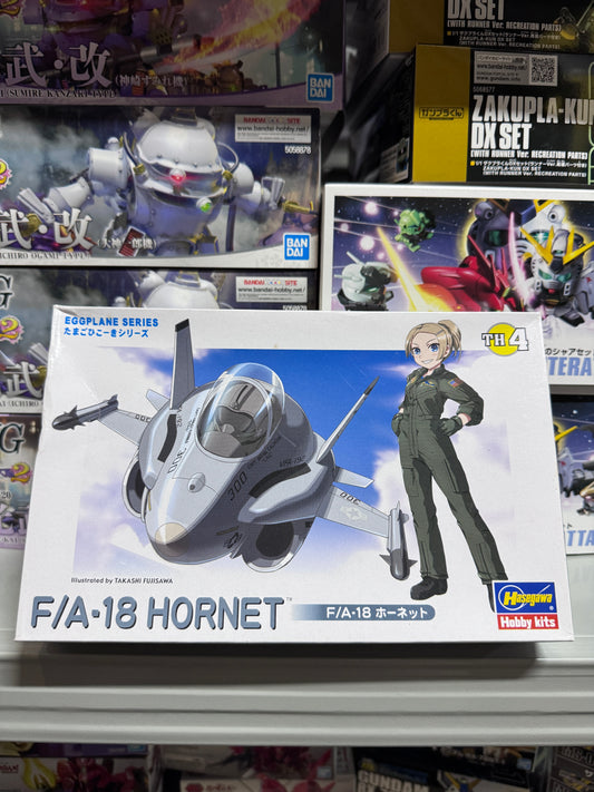 Hasegawa EggPlane TH04 F/A-18 HORNET 長谷川Q版蛋機飛機模型 60104