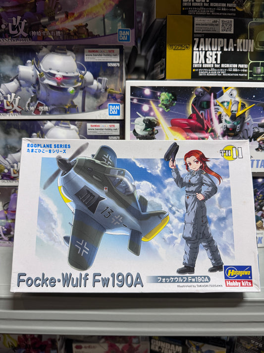 Hasegawa EggPlane TH11 Focke-Wulf Fw190A 長谷川Q版蛋機戰鬥機模型 60121