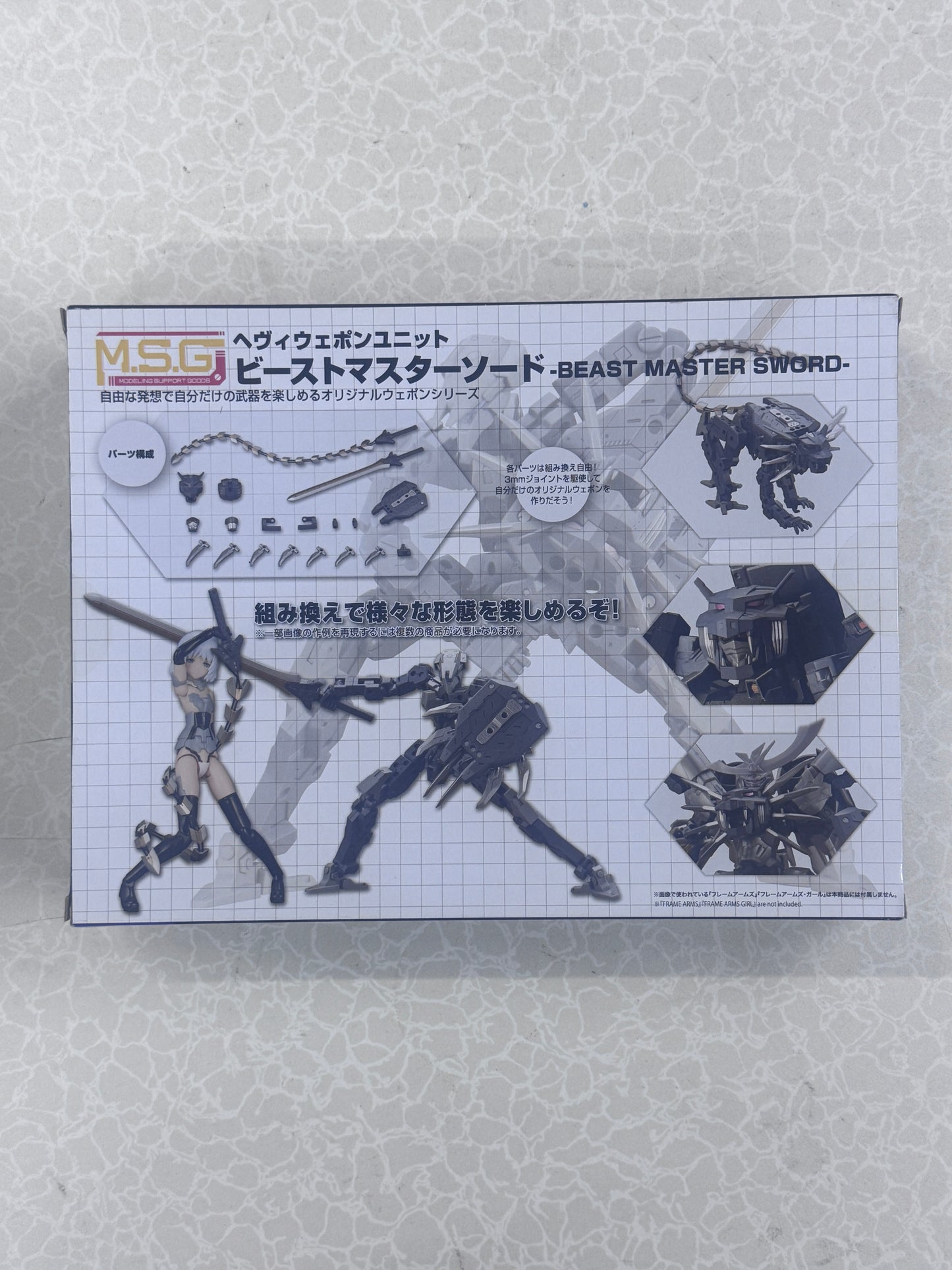 壽屋 MSG Heavy Weapon Unit 14 Beast Master Sword