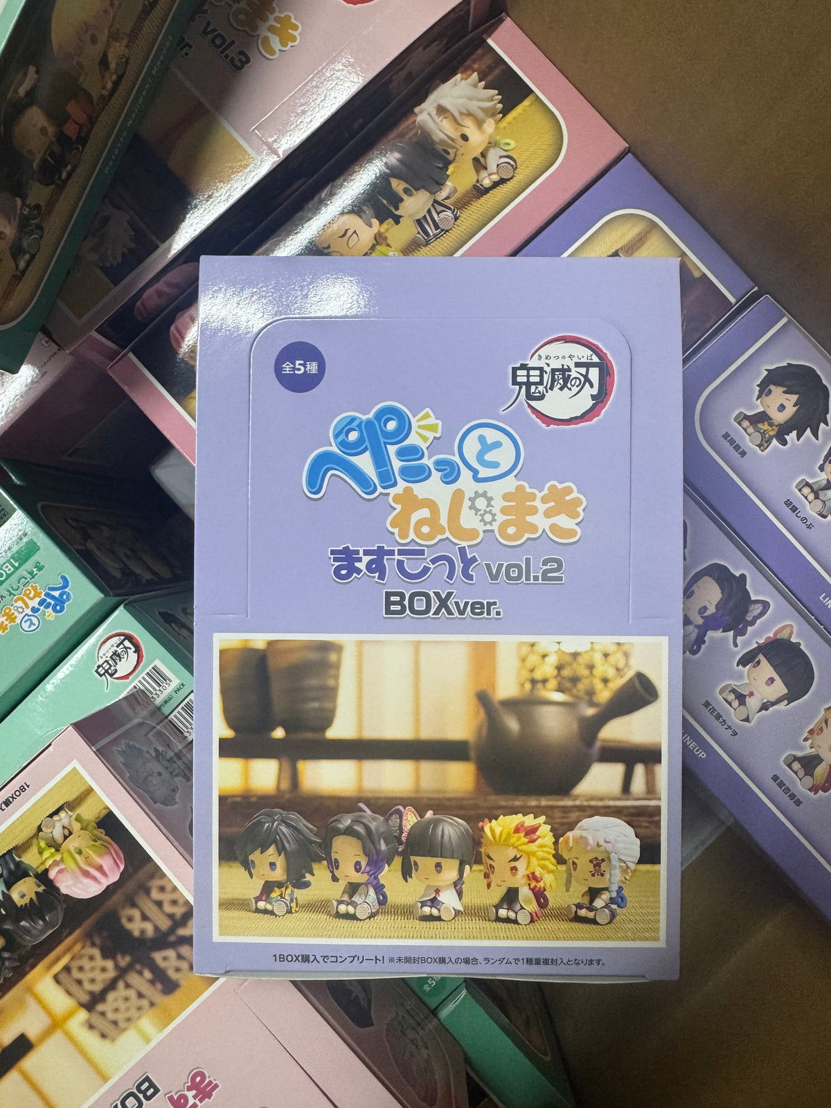 Bushiroad《鬼滅之刃》發條娃娃 Vol.2 原盒坐姿盲盒擺飾