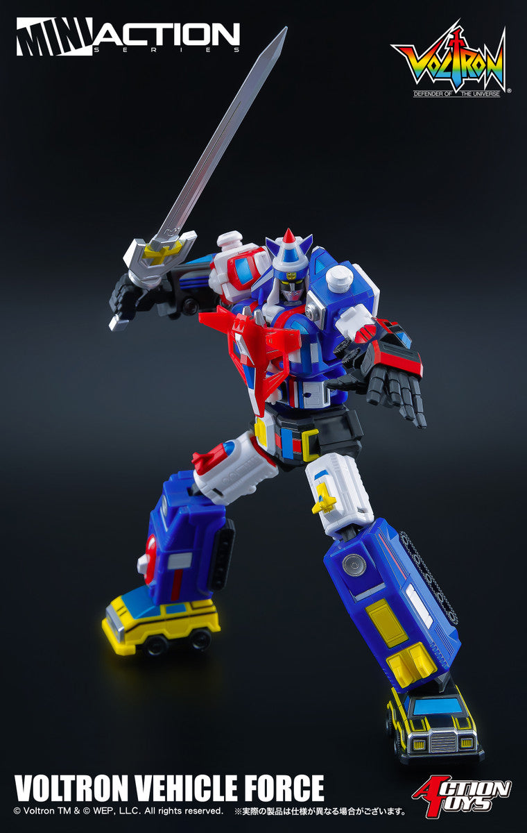 Action Toys 機甲艦隊 十五機合體 MIni Action Series 09 Voltron Vehicle Force