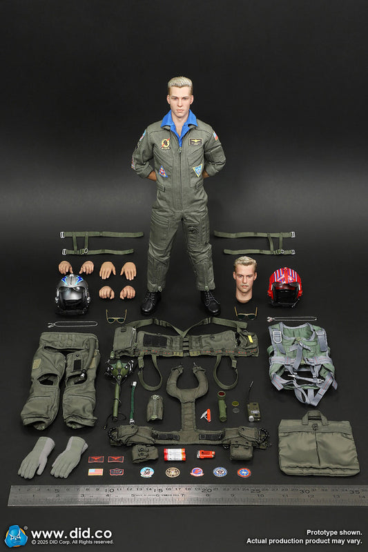 DID MA80182 1/6 US Navy Fighter F-14 Pilot Tom & Nick 美國海軍飛行員