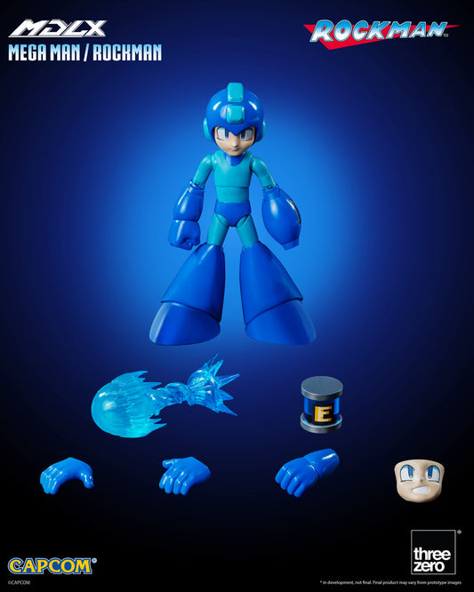 Threezero MDLX 洛克人 Mega Man Rockman Figure 3Z0572