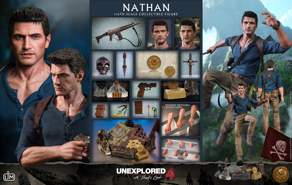 LIMTOYS LIM012 1/6 Uncharted 4 Nathan Drake Figure