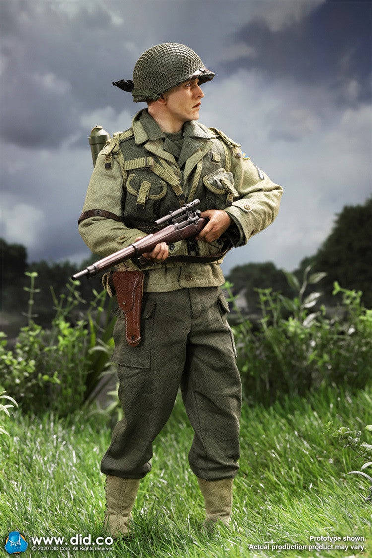 DID 1/6 A80144 Private Jackson WWII US 2nd Ranger Battalion Series 4