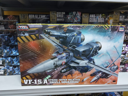 Hasegawa 長谷川 Macross 1/48 VF-1S/A Super/Strike Valkyrie Skull Squadron 強襲女武神 超時空要塞