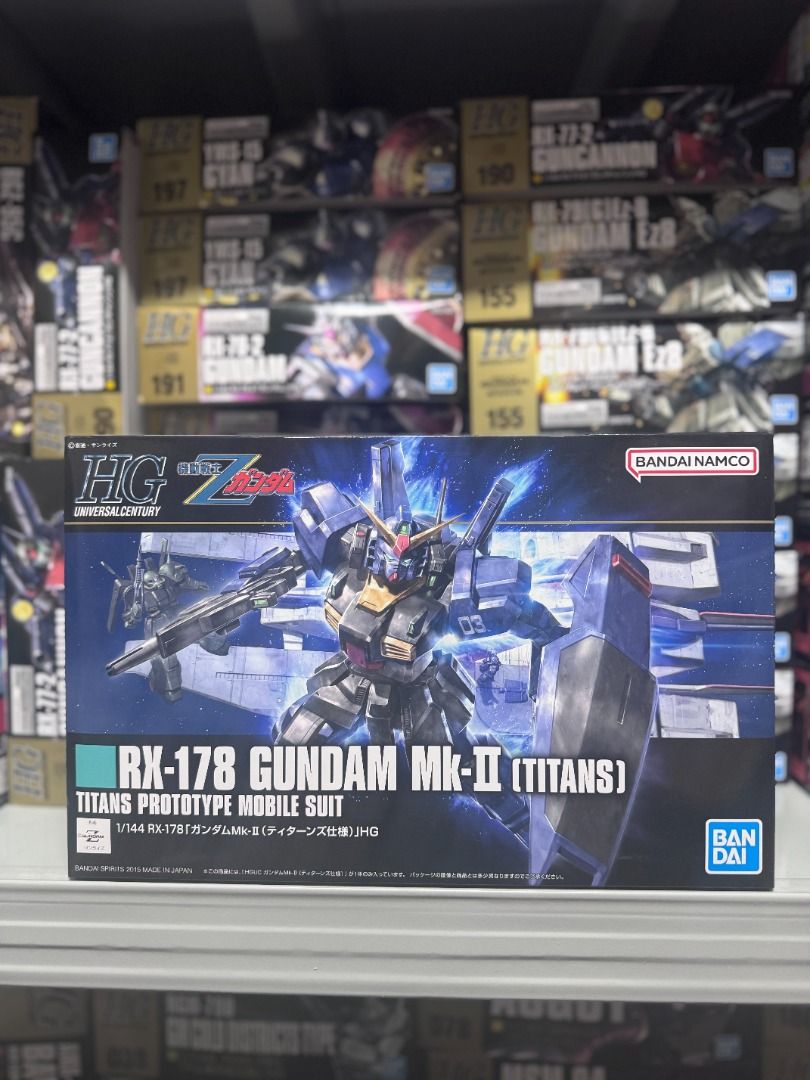 Bandai 1/144 HG 194 RX-178 GUNDAM 高達 MK-II TITANS 泰坦斯版 5057985
