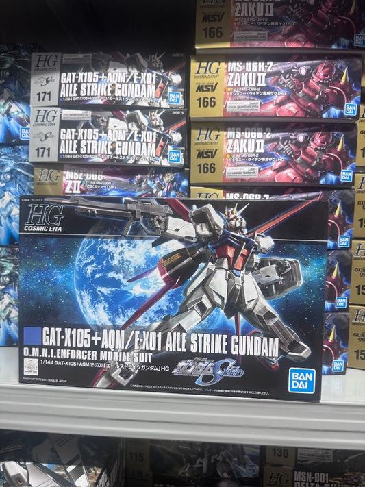 Bandai 1/144 HGUC 171 GAT-X105+ AQM/ E-X01 AILE STRIKE GUNDAM 5058779