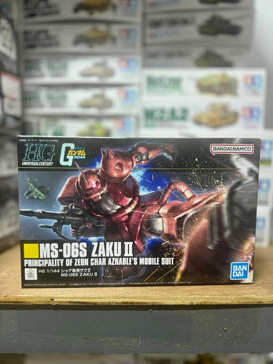 Bandai 高達 Gundam 1/144 HG 234 HGUC 馬沙專用渣古II MS-06S ZAKU Ⅱ 5060453