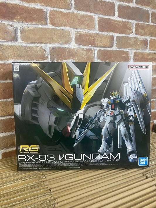 Bandai RG 1/144 rx-93 nu gu ndam V vgundam 高達 model kit 5057842
