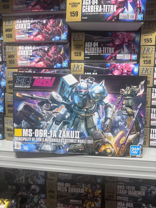 Bandai HG HGUC 1/144 MS-06R-1A ZAKUII ZAKU II 渣古II 松永真 白狼 5057749