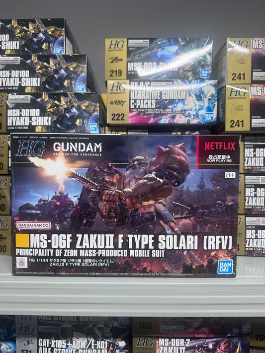 Bandai HG HGUC 254 1/144 MS-06F ZAKU II F TYPE Solari RFV 復仇的鎮魂曲 渣古II F型 索拉利機 5066702