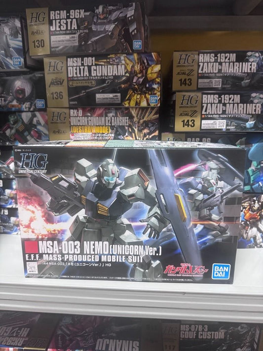 BANDAI HGUC /144 MSA-003 NEMO (UNICORN VER.)尼姆(獨角獸VER.)機動戰士 UC 5060665