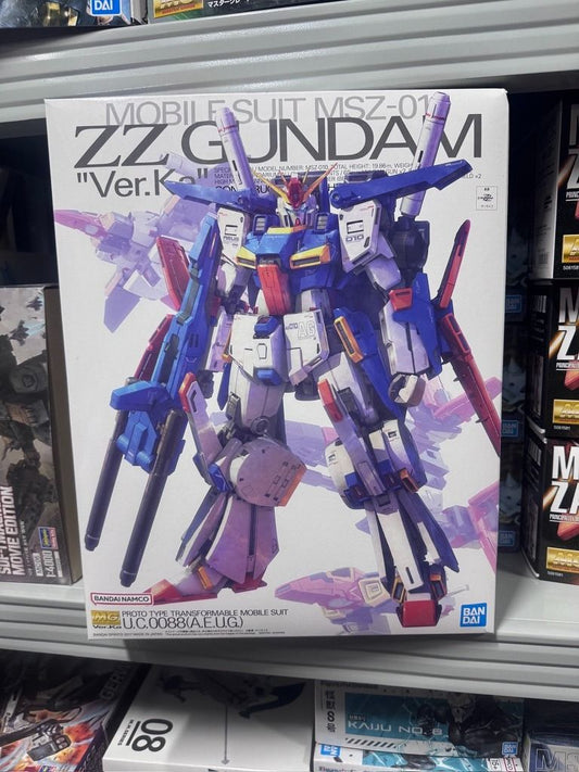 Bandai MG-1/100 MG ZZ Gundam Ver.Ka Model Kit 5063151
