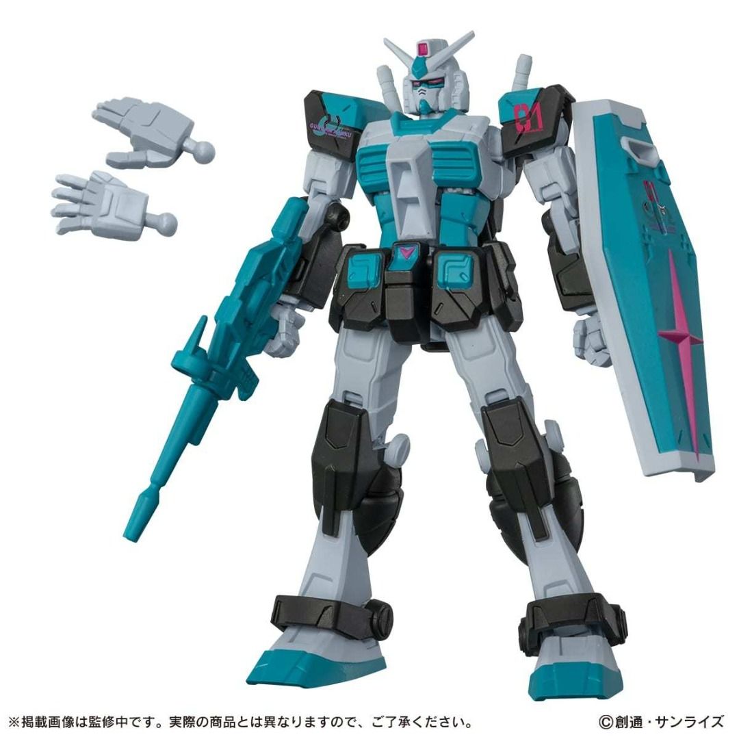 Bandai Namco 機動戰士高達 x 初音未來配色版 扭蛋 全4 Mobile Suit Gundam Capsule Action Hatsune Miku