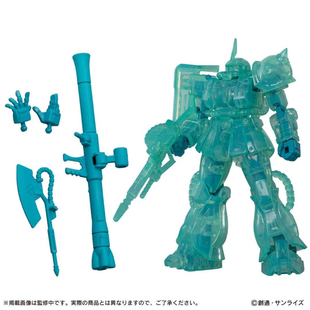 Bandai Namco 機動戰士高達 x 初音未來配色版 扭蛋 全4 Mobile Suit Gundam Capsule Action Hatsune Miku