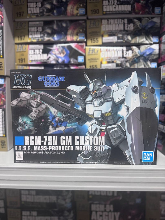 BANDAI HGUC 1/144 HG 120 RGM-79N GM Custom E.F.S.F. Mass-Produced Mobile Suit 高達 5057400