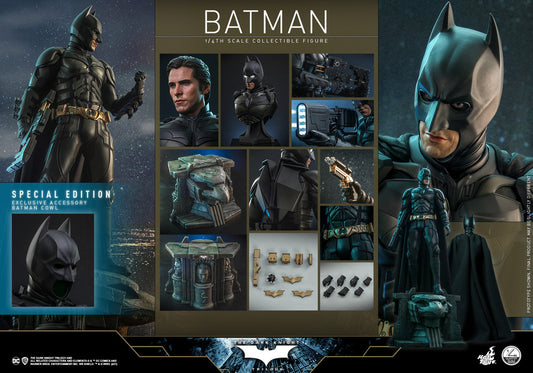 Hot Toys QS019B 1/4 Batman Special Edition  蝙蝠俠 黑暗騎士三部曲 特別版 The Dark Knight Trilogy