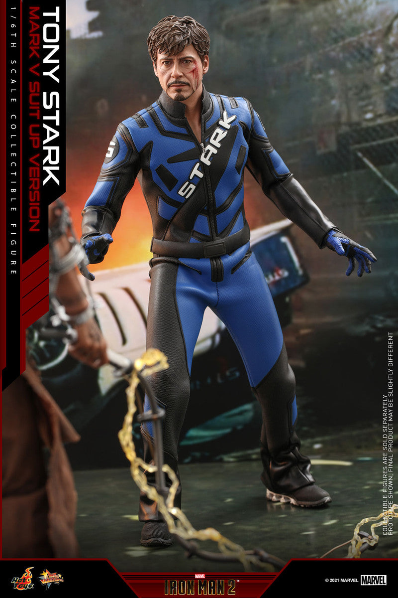 Hot Toys MMS599 Iron Man 鐵甲奇俠 2 Tony Stark (Mark V Suit up Version) 普通版