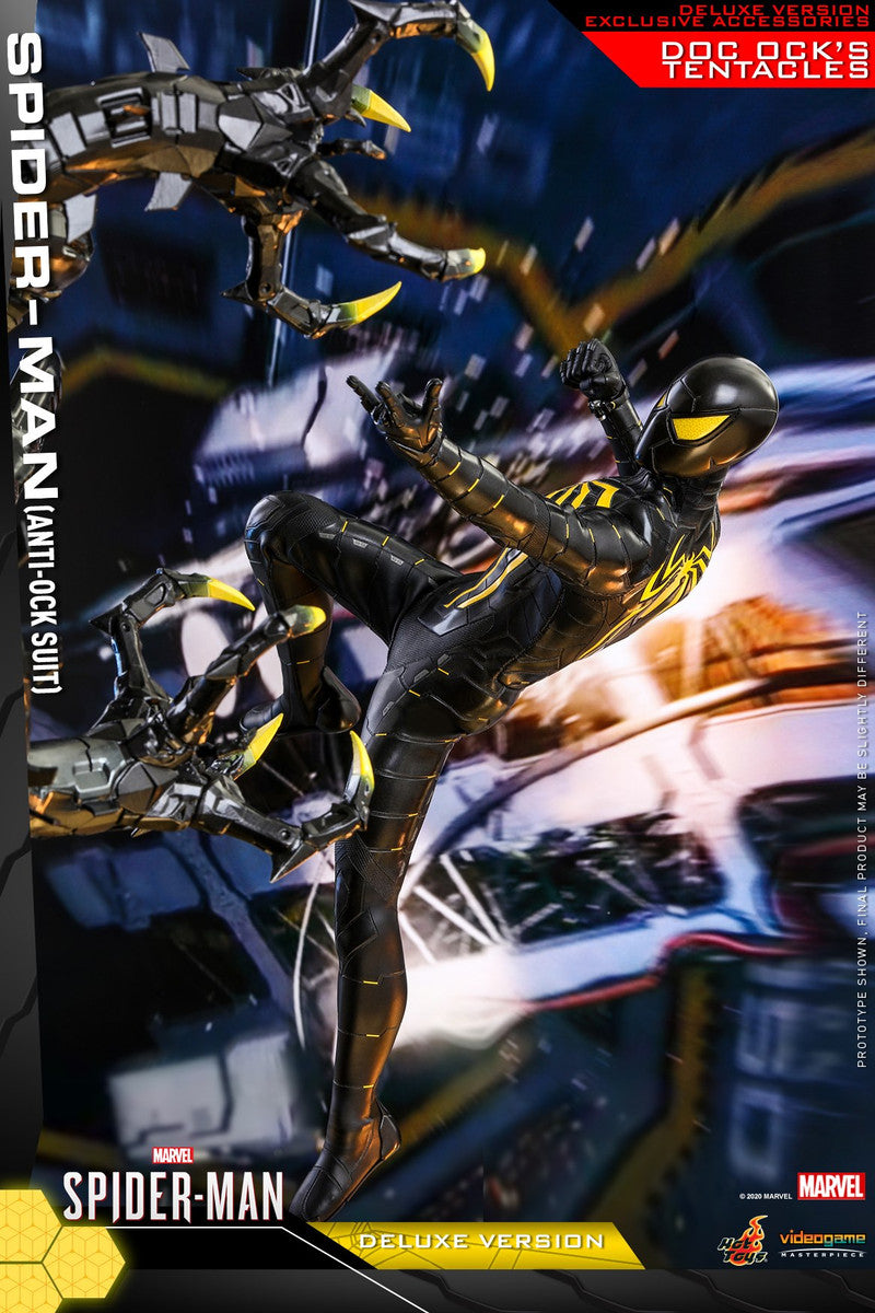HOT TOYS VGM45 Marvel’s Spider-Man 蜘蛛俠 反章魚戰衣 Spider-Man Anti-Ock Suit (Deluxe Version)