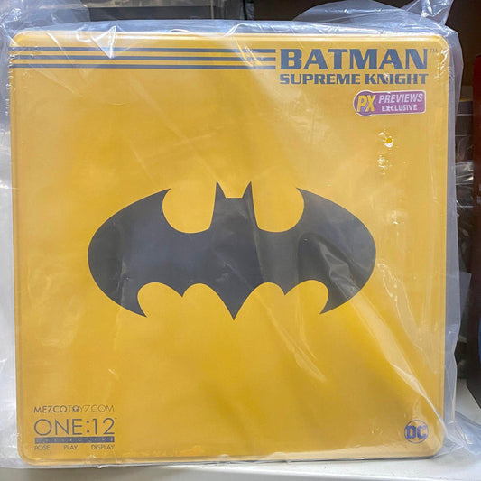 Mezco one:12 1:12 batman supreme knight px preview exclusive figure