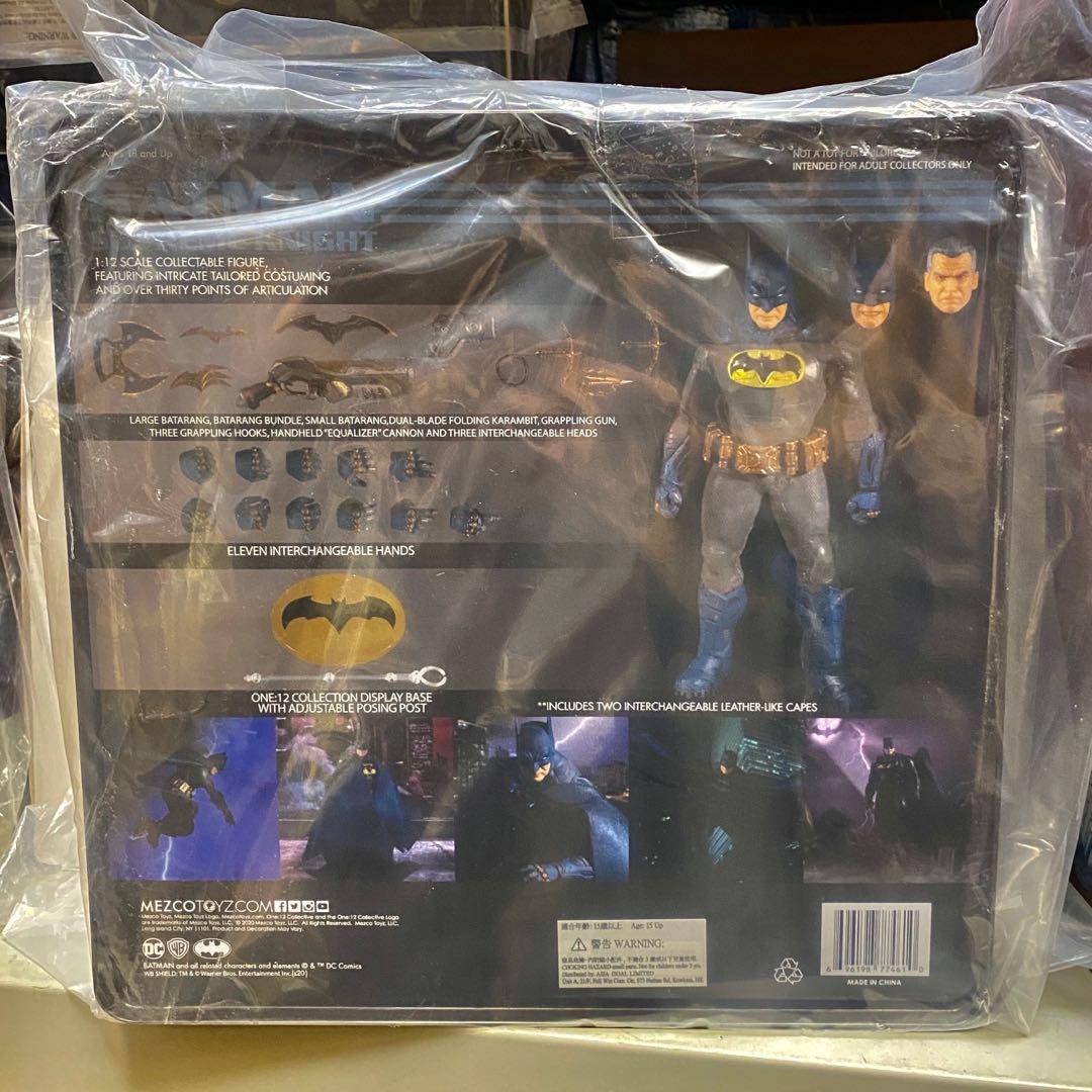 Mezco one:12 1:12 batman supreme knight px preview exclusive figure