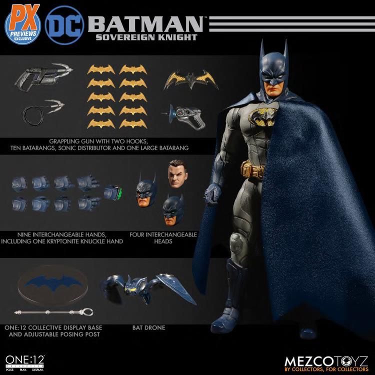 MEZCO One:12 Collective Batman (Sovereign Knight) PX Previews Exclusive