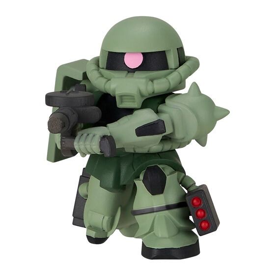 Bandai 高達機動戰士渣古 排隊系列扭蛋 全套 5款