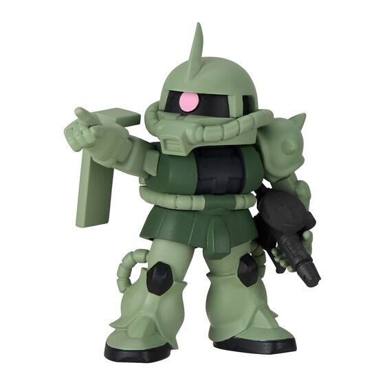 Bandai 高達機動戰士渣古 排隊系列扭蛋 全套 5款