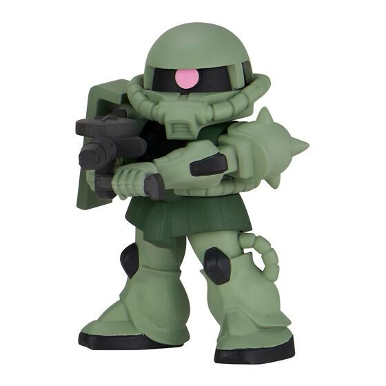 Bandai 高達機動戰士渣古 排隊系列扭蛋 全套 5款