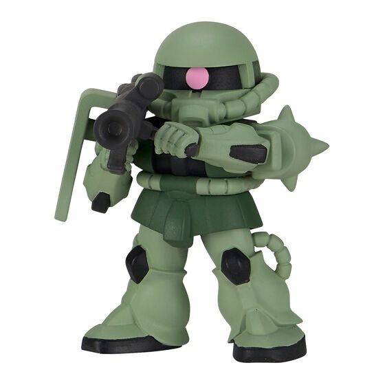 Bandai 高達機動戰士渣古 排隊系列扭蛋 全套 5款