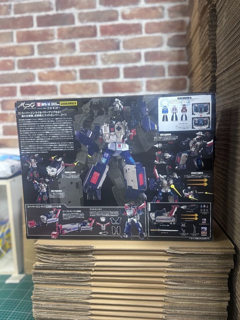 Takara Tomy T-Spark MPG-14 Godbomber Transformers Masterpiece MPG MP 變形金剛 cybertron armed warrior
