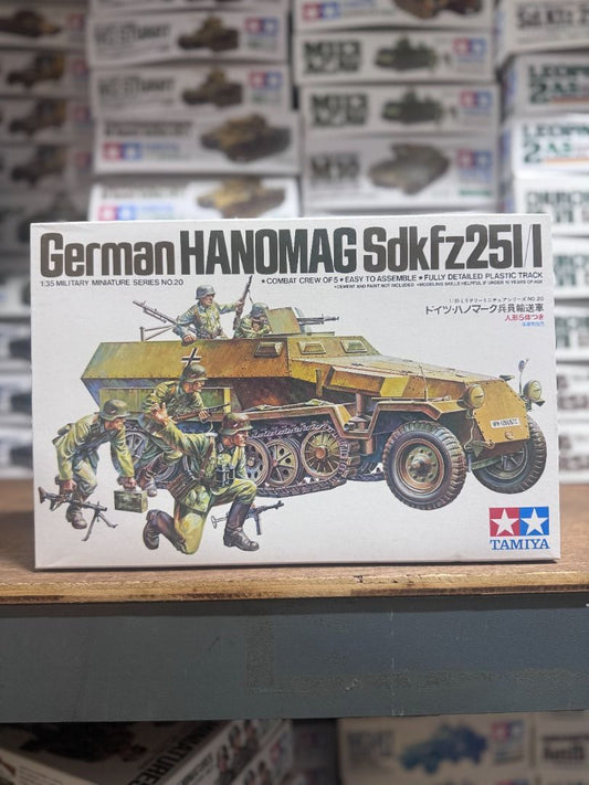 田宮 Tamiya 35020 1/35 German Hanomag Sdkfz 251/1  Model Kit