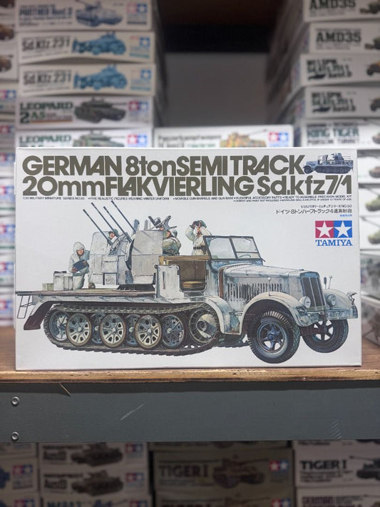 田宮 Tamiya 35050 1/35 German 8t. Semi-Track Sd.kfz. 7/1 Model Kit