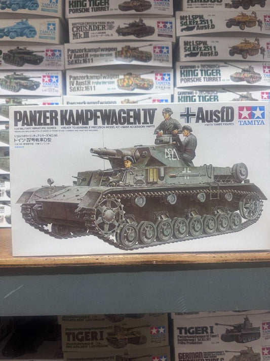 田宮 Tamiya 35096 1/35 German Pzkpw IV AusfD Model Kit