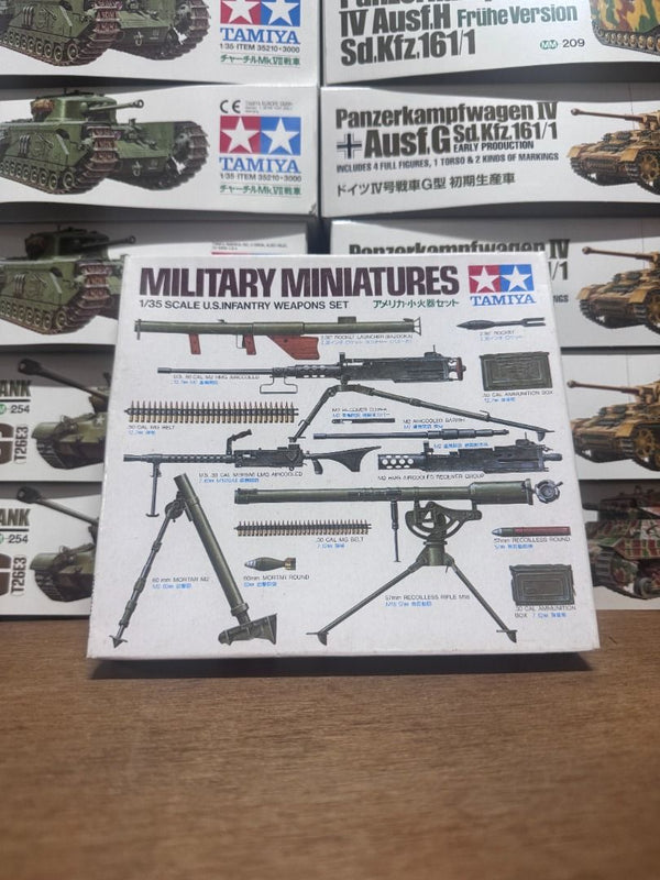 田宮 Tamiya 35121 1/35 U.S. Infantry Weapons Set Model Kit – Offline Hobby