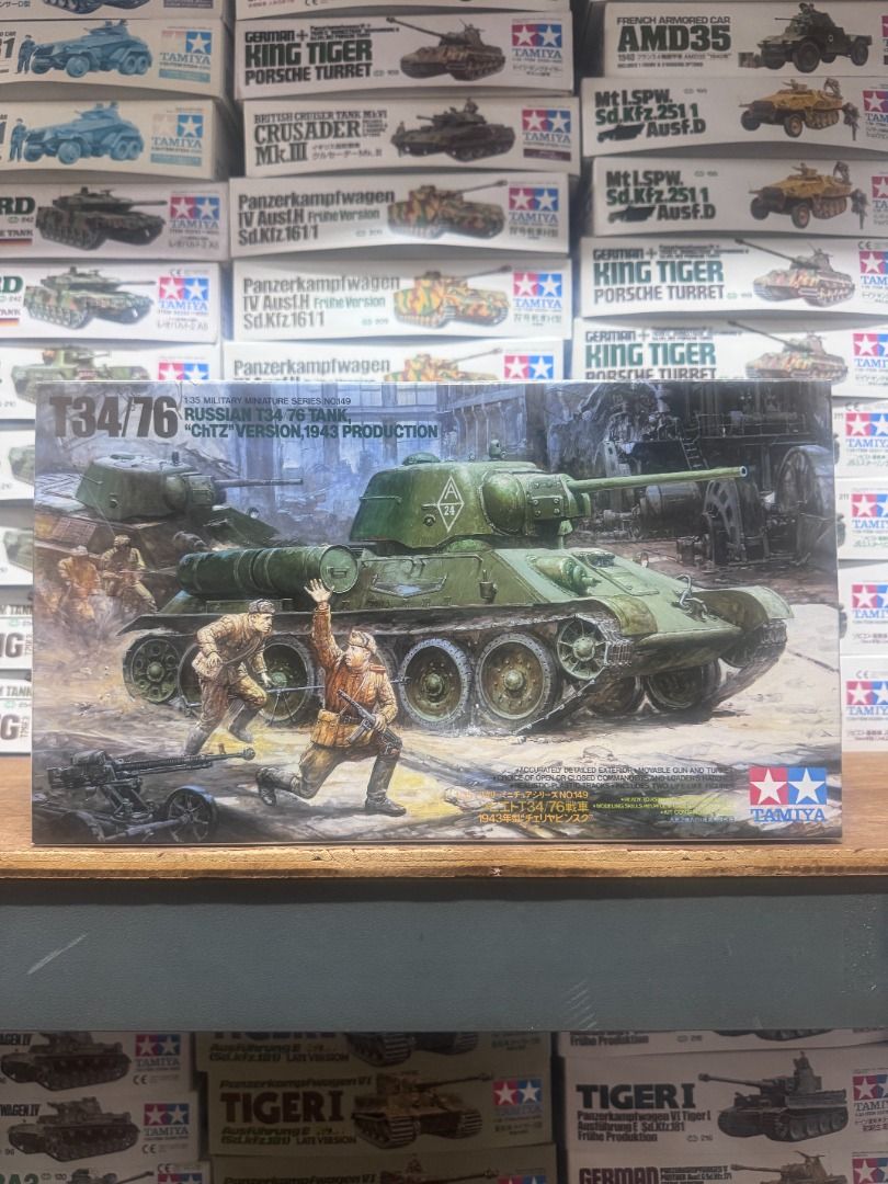 35149 田宮 Tamiya 35149 1/35 Russian T34/76 “Chtz” Model Kit – Offline Hobby