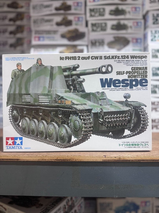 田宮 Tamiya 35200 1/35 German Self-Propelled Howitzer “Wespe” Model Kit